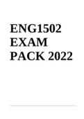 ENG1502 EXAM PACK 2022