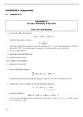 APM3711 Numerical Methods II 