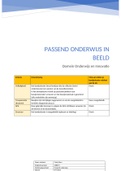 Passend onderwijs in beeld