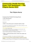   Community Health Nursing