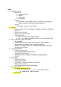 mechanisms of disease final  exam notes