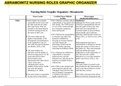 Abramowitz Nursing Roles Graphic Organizer.docx NUR 513