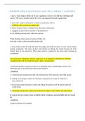 NURSING RNSG 2221 JURISPRUDENCE QUESTIONS AND 100% CORRECT ANSWERS ( ANSWERS CORRECTLY HIGHLIGHTED IN YELLOW )