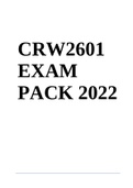 CRW2601 EXAM PACK 2022