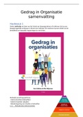 Samenvatting Gedrag in organisaties, ISBN: 9789001876937  Gedrag In Organisaties