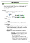 Samenvatting Product Engineering