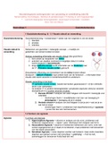 Neurobiologische Achtergronden van opvoeding en ontwikkeling - B, samenvatting in vorm begrippenlijst (7,9 gehaald!)