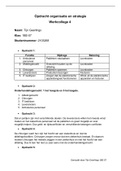 Werkcollege 4 antwoorden organisatie en strategie