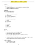 Abdomen Ultrasound Study Guide