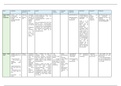 Interventies + effectstudies blok 4.2 in een overzichtelijke tabel