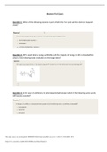 WGU Biochemistry Final Review Latest Update 2022/2023 Graded A