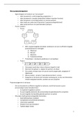 Samenvatting  miab12 Management, deel projectmanagement 