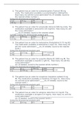 NR 327 Medication Calculation Practice Exam (March 2022)