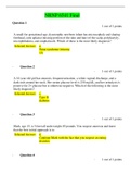 NRNP 6541 Final Exam (Latest-2022, 100 Q & A, Version-2) / NRNP 6541N Final Exam / NRNP6541 Final Exam / NRNP-6541N Final Exam: Walden University | 100% Verified Q & A |