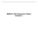 MNB3701 2022 Assignment 2 Report Semester 1