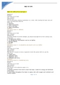 MED 101 First Aid and CPR; MED 101 CPR & First Aid Quiz 1 (answered) CPR & First Aid Quiz 1 Question 1 Correcta 5.00 points out of 5.00 Flag question Question text You are performing a physical examination on a victim. After checking the head, neck and ch