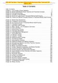 NSG 388 Test Bank - Psychiatric Mental Health Nursing by Mary Townsend (9th Edition, 2017) ALL CHAPTERS COMPLETE QUESTIONS & ANS