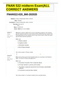   FNAN 522