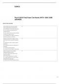 Psych 2030 Final Exam Test Banks WITH 100- SURE ANSWERS