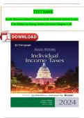 Test Bank for South-Western Federal Taxation 2024 Individual Income Taxes 47th Edition by James C. Young, Annette Nellen, Mark Persellin Chapter 1-20 Complete Guide A+ ISBN:9780357900413 Newest Version 2024 Instant Pdf Download