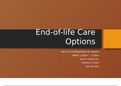 End-of-life Care  Options