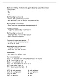 Samenvatting woordsoorten, 1 havo