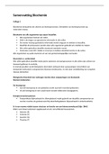 Samenvatting Biochemie deel MIB10306 Microbiology and Biochemistry