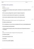 Primerica Practice Exam 7 (Questions & Answers) Verified 100% Correct!!