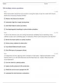 HESI 700 Exit Practice Test (Latest) Questions Bank With Correct Solutions..