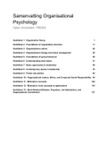 Samenvatting: Organisational Psychology (Open Universiteit) - PB2302