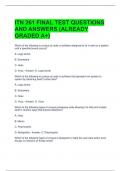 ITN 261 FINAL TEST QUESTIONS AND ANSWERS (ALREADY GRADED A+)