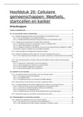 Samenvatting moleculaire celbiologie deel 2, H20 (L00A4A)