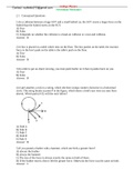 College Physics Newtonian Mechanics