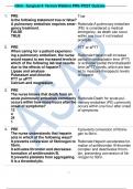 vSIM Vernon Watkins - Post-op Hemicolectomy: Pulmonary Embolism / Surgical Case 4: Vernon Watkins Documentation Assignments (answered)