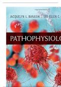 PATHOPHYSIOLOGY 6TH EDITION BANASIK TEST BANK BY JACQUELYN L. BANASIK NEW UPDATE 2024 QUESTIONS AND ANSWERS