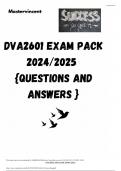 DVA2601 EXAM PACK 2024/2025  {QUESTIONS AND ANSWERS }