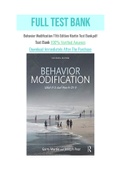 Behavior Modification 11th Edition Martin Test Bank.pdf