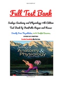 Seeleys Anatomy and Physiology 11th Edition Test Bank by VanPutte Regan and Russo