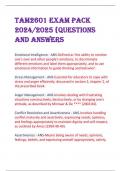 TAM2601 EXAM PACK  2024/2025 {QUESTIONS  AND ANSWERS 