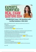 PHLEBOTOMY Exam/ 204 Questions with Certified Solutions/ 2024-2025 