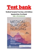 Concepts For Interprofessional Collaborative Care 10th Edition Ignatavicius Workman Rebar Heimargartner Medical Surgical Nursing Test Bank ISBN:9780323612425| Chapter 1-69 |Complete Guide A+