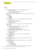 NURSING BS 231 PATHOPHYS EXAM 4 Portage Learning