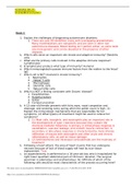 BS 231 PATHOPHYS EXAM 3 Portage Learning/NUNURSING RSING N//URSING BS 231 PATHOPHYS EXAM 4 Portage LearningBS 231 Portage Learning Anatomy & Physiology 2: Lab 1 Exam/NURSING BS 231 PATHOPHYS EXAM 4 Portage Learning