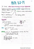 MATH162 5.3-5.5 Class Notes