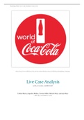 Summary  MG 495 Live Case Analysis: Coca Cola. Complete