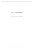 Anatomy and Physiology I Final exam 2024 test bank 20242025 (questions and answers) GRADED A UPDATE