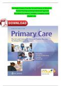 Test Bank Primary Care The Art and Science of Advanced Practice Nursing An Interprofessional Approach 6th Edition by Debera J. Dunphy| Complete Guide Chapter 1-82 A+ Guide Complete ISBN:9781719644655 Newest Version 2024 Instant Download