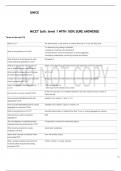 NICET Soils level 1 WITH 100- CORRECT ANSWERS