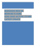 MERGERED HESI RN MEDSURG EXAMS