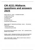 CM 4221 Midterm questions and answers 2025.